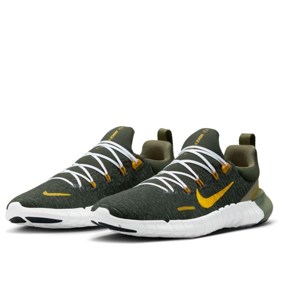 Nike Free Run 5.0 Next Nature 'Sequoia University Gold' FD0786-300 - Image 3