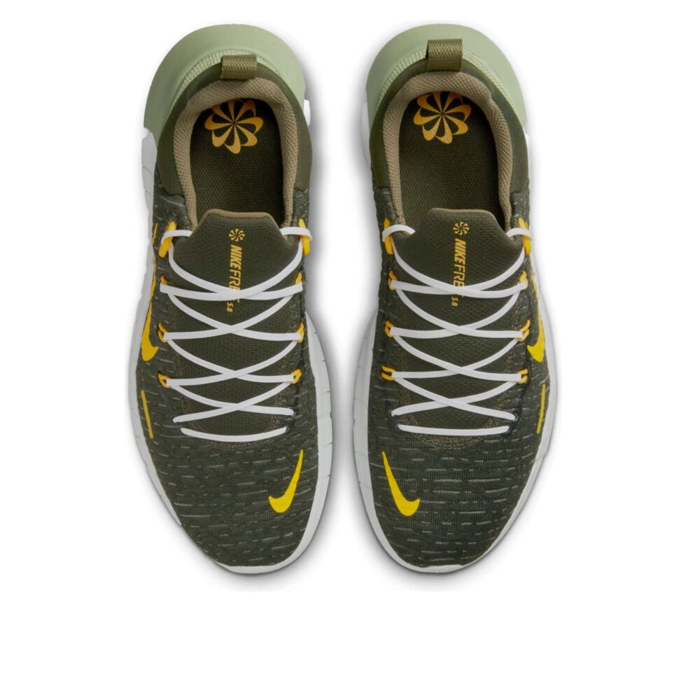 Nike Free Run 5.0 Next Nature 'Sequoia University Gold' FD0786-300 - Image 4