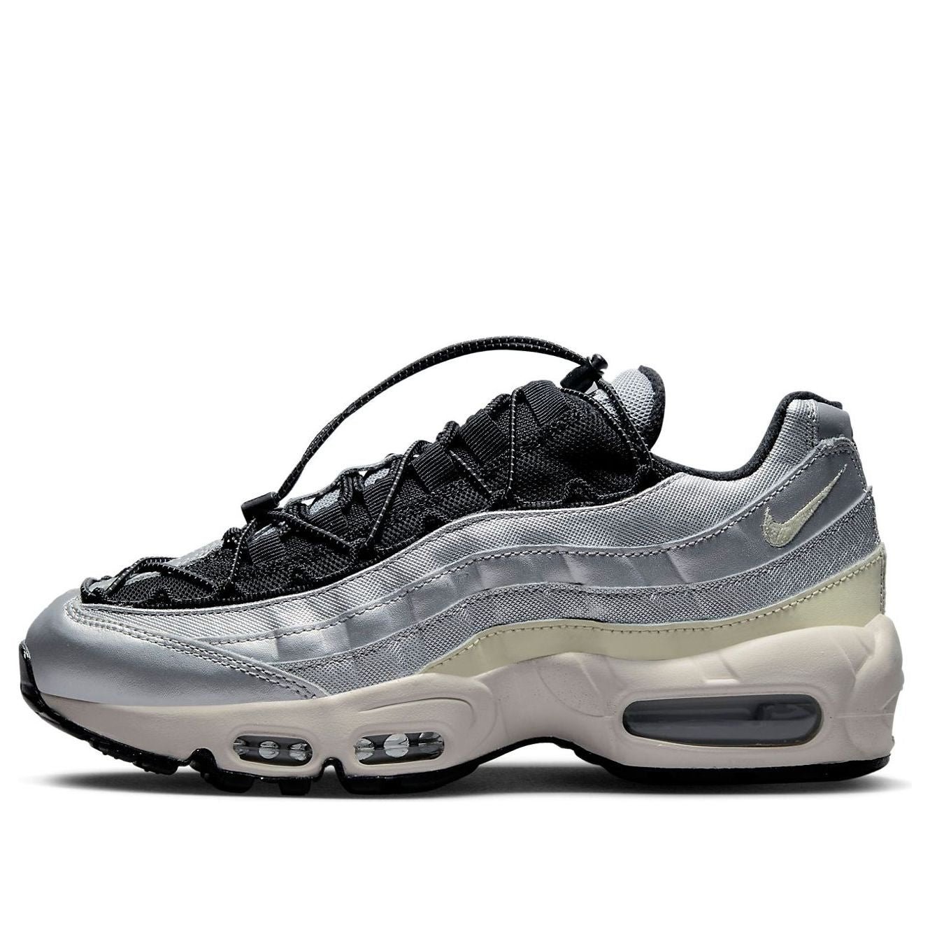 (WMNS) Nike Air Max 95 'Speed Lacing - Metallic Silver' FD0798-001