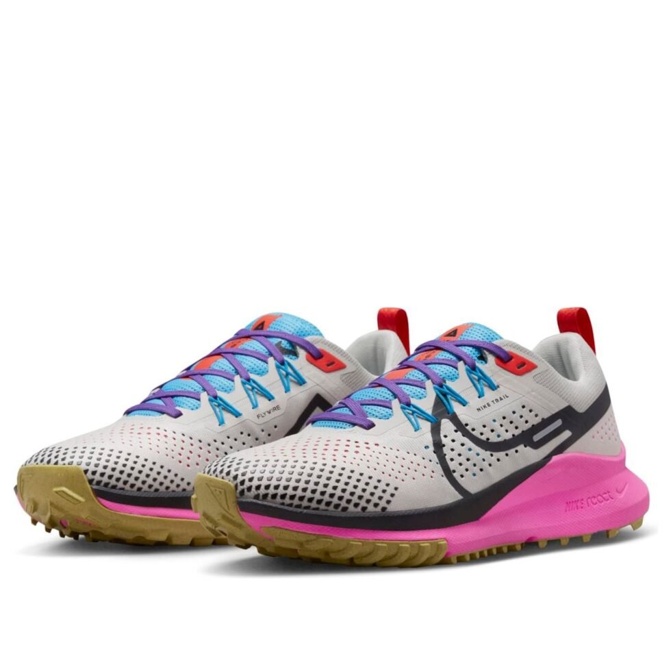(WMNS) Nike React Pegasus Trail 4 'Light Orewood Pink Blue' FD0876-100 - Image 3