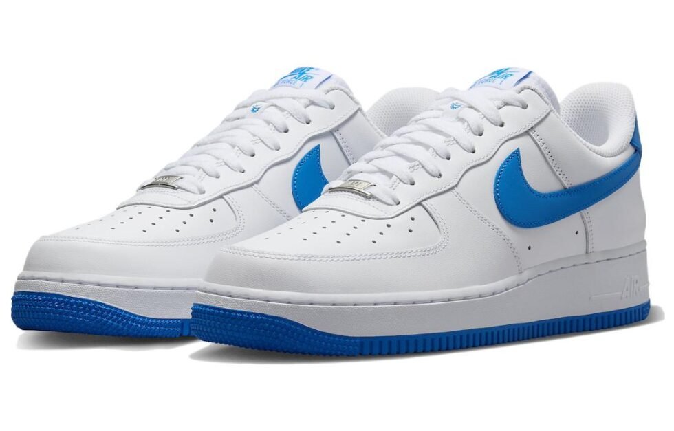 Nike Air Force 1 FlyEase 'White Hyper Royal' FD1146-101 - Image 4