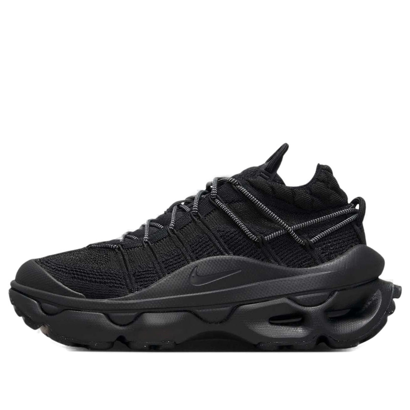 (WMNS) Nike Air Max Flyknit Venture 'Black Metallic Silver' FD2110-005