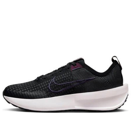 (WMNS) Nike Interact Run Road Running Shoes 'Black White' FD2292-002