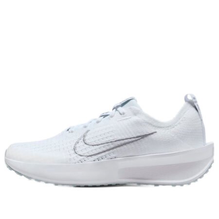 (WMNS) Nike Interact Run 'White Silver' FD2292-100