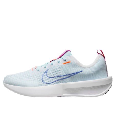 (WMNS) Nike Interact Run 'White Glacier Blue Pink' FD2292-107