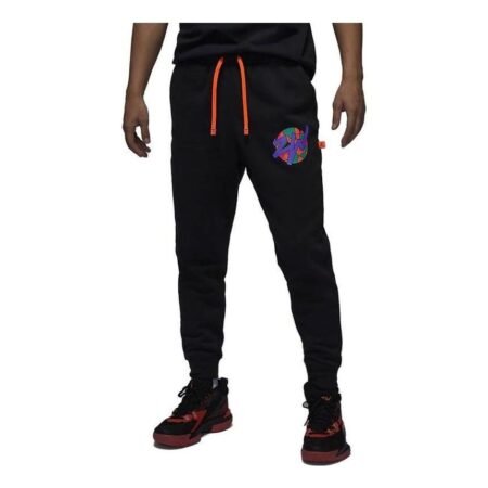 Air Jordan Zion Graphic Sweatpants 'Black' FD2393-010