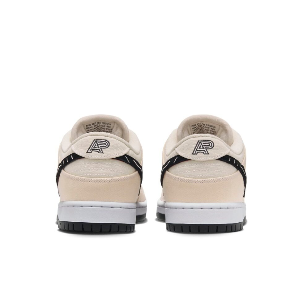 Nike SB Dunk Low 'Albino & Preto - Pearl White' FD2627-200 - Image 4