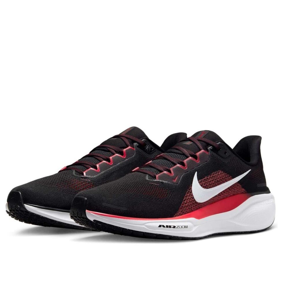 Nike Air Zoom Pegasus 41 'Black Fire Red' FD2722-003 - Image 4