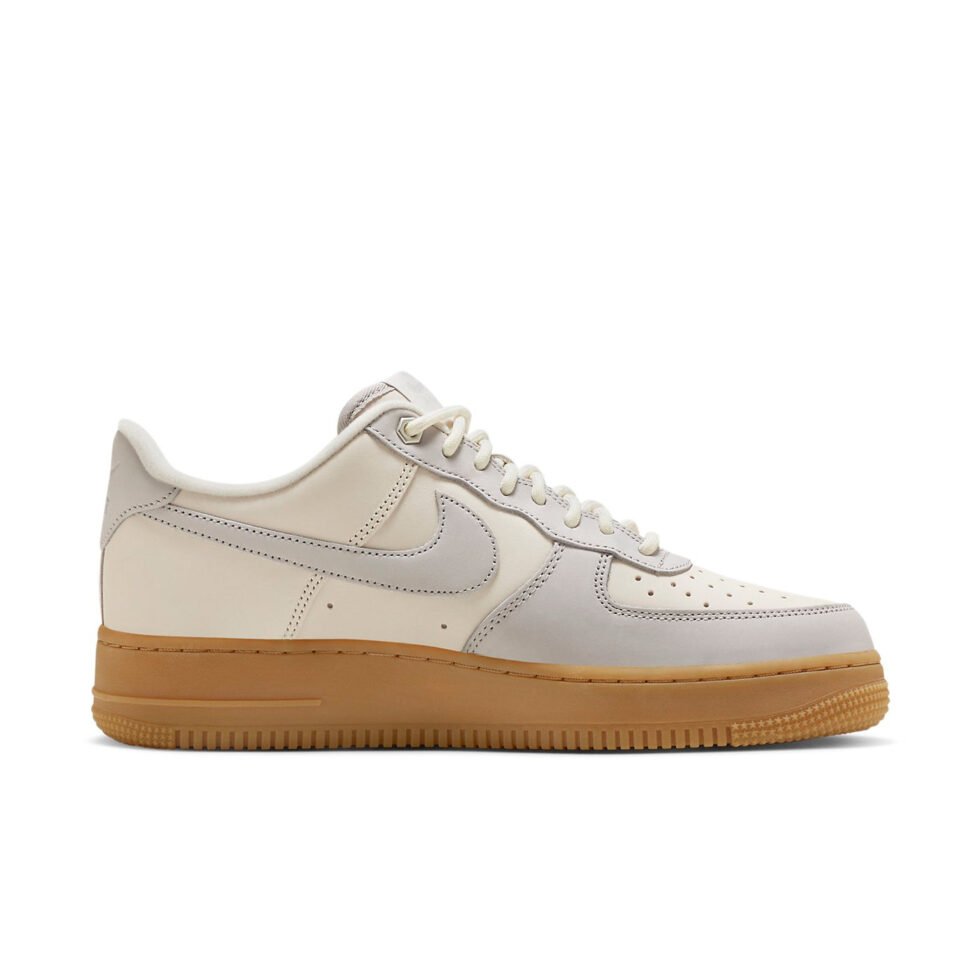Nike Air Force 1 Low 1 07 WB 'Light Bone Gum' FD3365-001 - Image 2