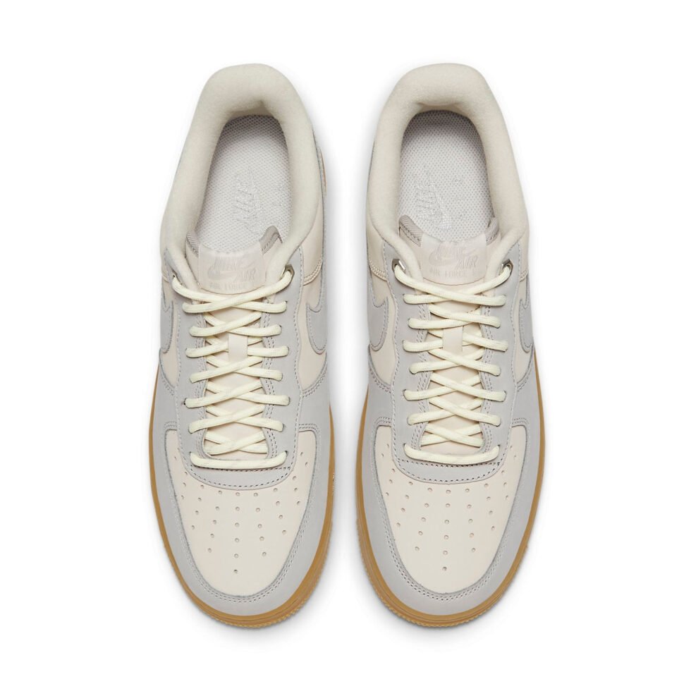 Nike Air Force 1 Low 1 07 WB 'Light Bone Gum' FD3365-001 - Image 4