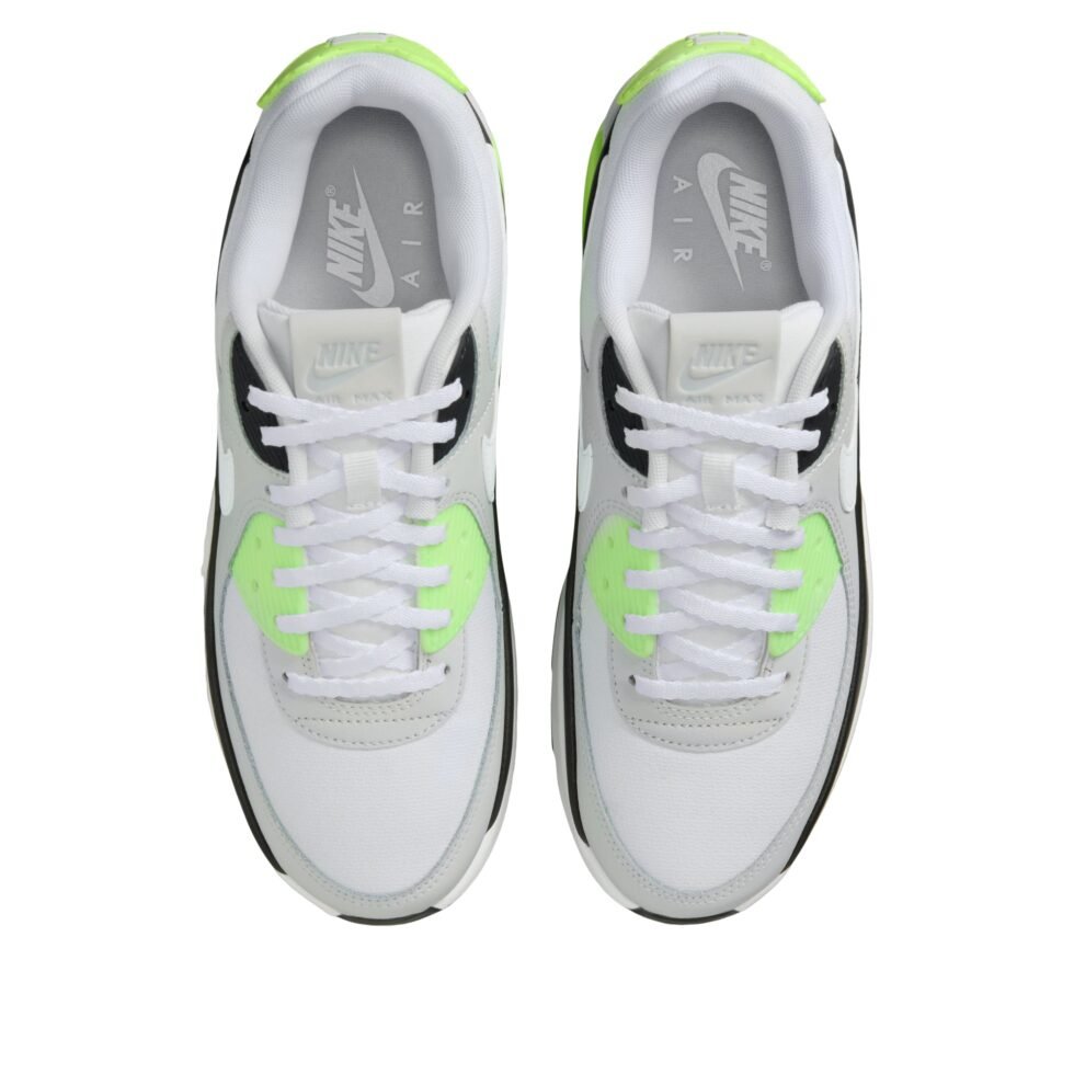 (WMNS) Nike Air Max 90 LV8 'Photon Dust Lime Blast' FD4328-002 - Image 2