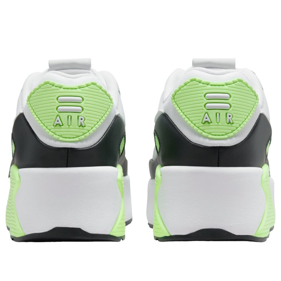 (WMNS) Nike Air Max 90 LV8 'Photon Dust Lime Blast' FD4328-002 - Image 3