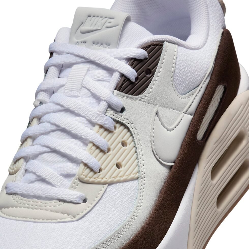 (WMNS) Nike Air Max 90 LV8 'White Baroque Brown' FD4328-102 - Image 7