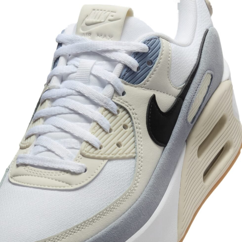 (WMNS) Nike Air Max 90 LV8 'Ashen Slate Light Orewood' FD4328-106 - Image 7
