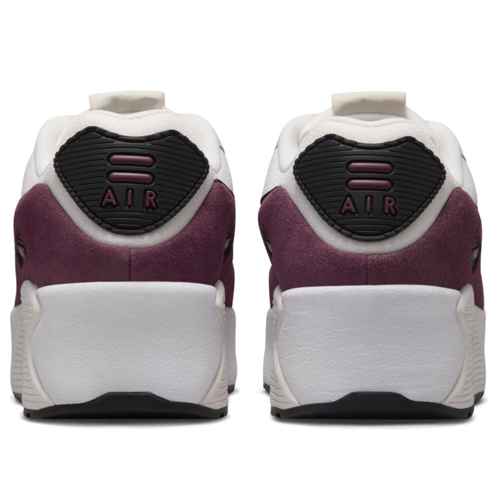 (WMNS) Nike Air Max 90 LV8 'Sail Night Maroon Phantom Black' FD4328-107 - Image 3