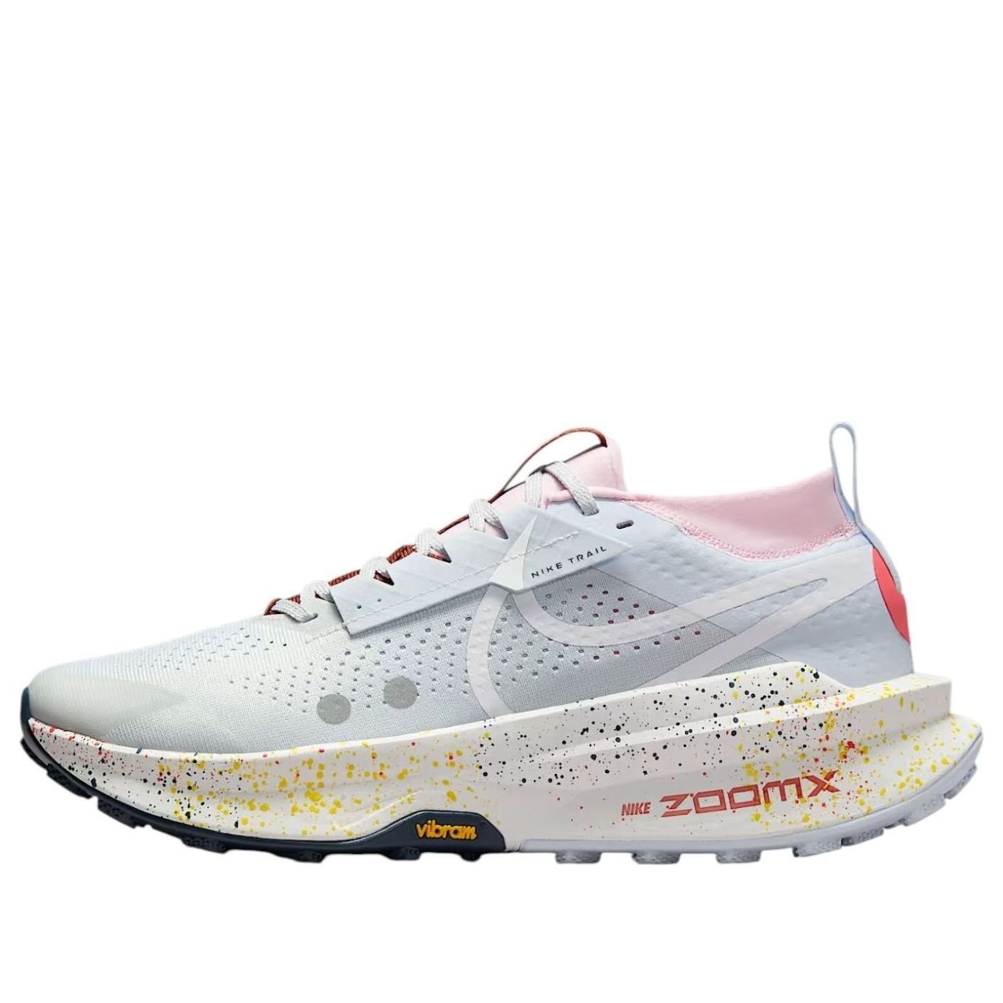Nike ZoomX Zegama 2 'Pure Platinum Football Grey Pink Foam' FD5190-009