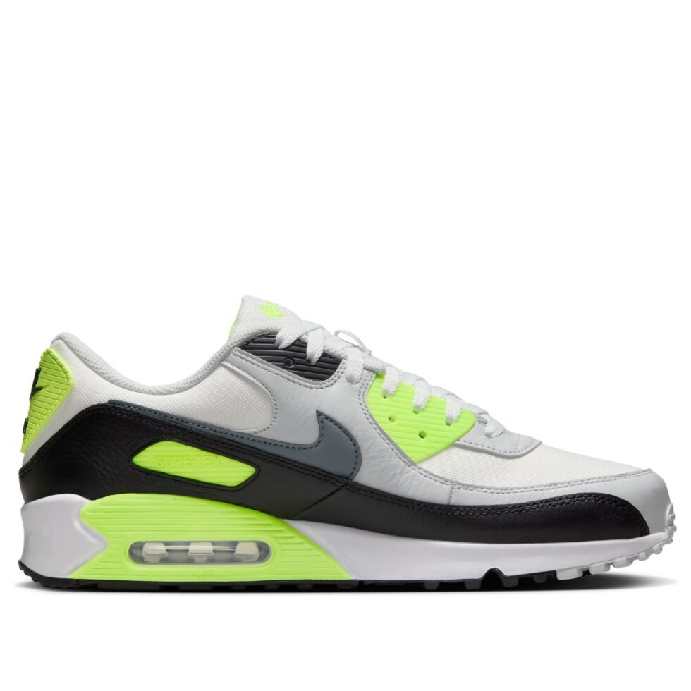 Nike Air Max 90 Gore-Tex 'Summit White Volt Black Cool Grey' FD5810-102 - Image 6