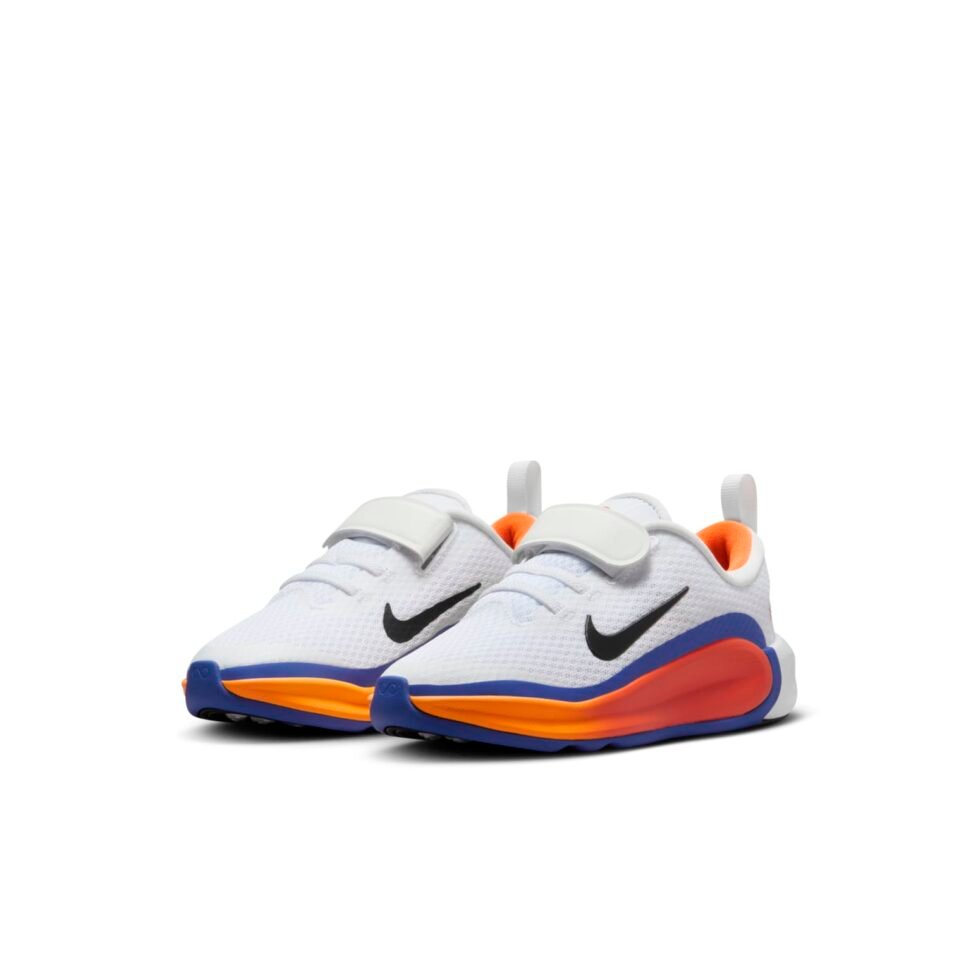 (PS) Nike Infinity Flow 'White Total Orange Blue' FD6061-103 - Image 3