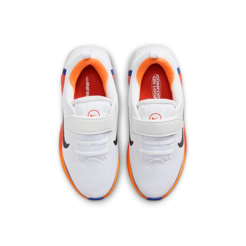 (PS) Nike Infinity Flow 'White Total Orange Blue' FD6061-103 - Image 4