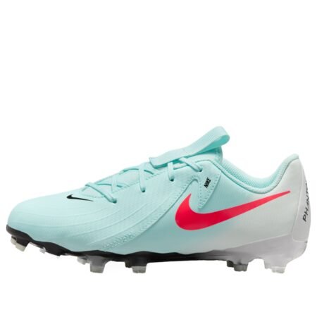 (GS) Nike Jr. Phantom GX 2 Academy 'Mint Off-Noir Atomic Red' FD6722-300