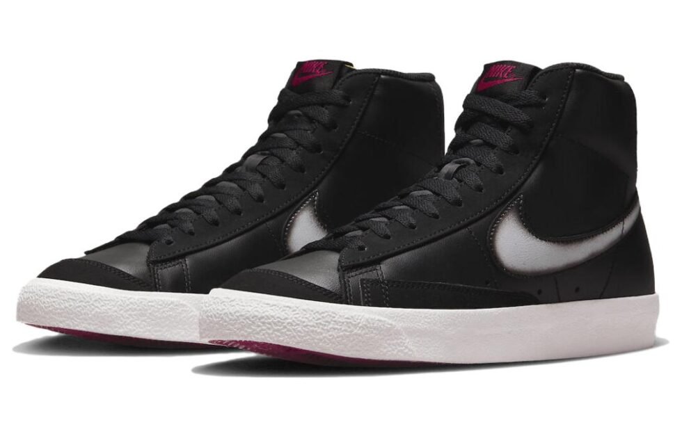 Nike Blazer Mid '77 Vintage 'Airbrush - Black' FD6924-001 - Image 4