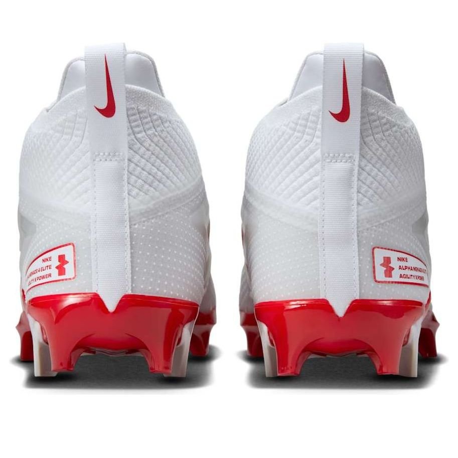 Nike Alpha Menace 4 Elite 'White University Red Photon Dust' FD7036-102 - Image 3