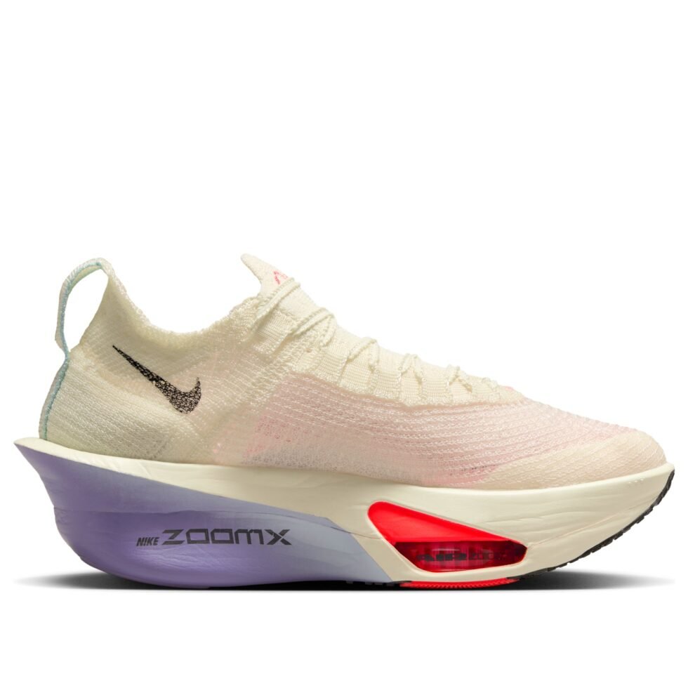 (WMNS) Nike Air Zoom Alphafly NEXT% 3 'Coconut Milk Off Noir Dusty Amethyst Hot Lava' FD8315-101 - Image 6