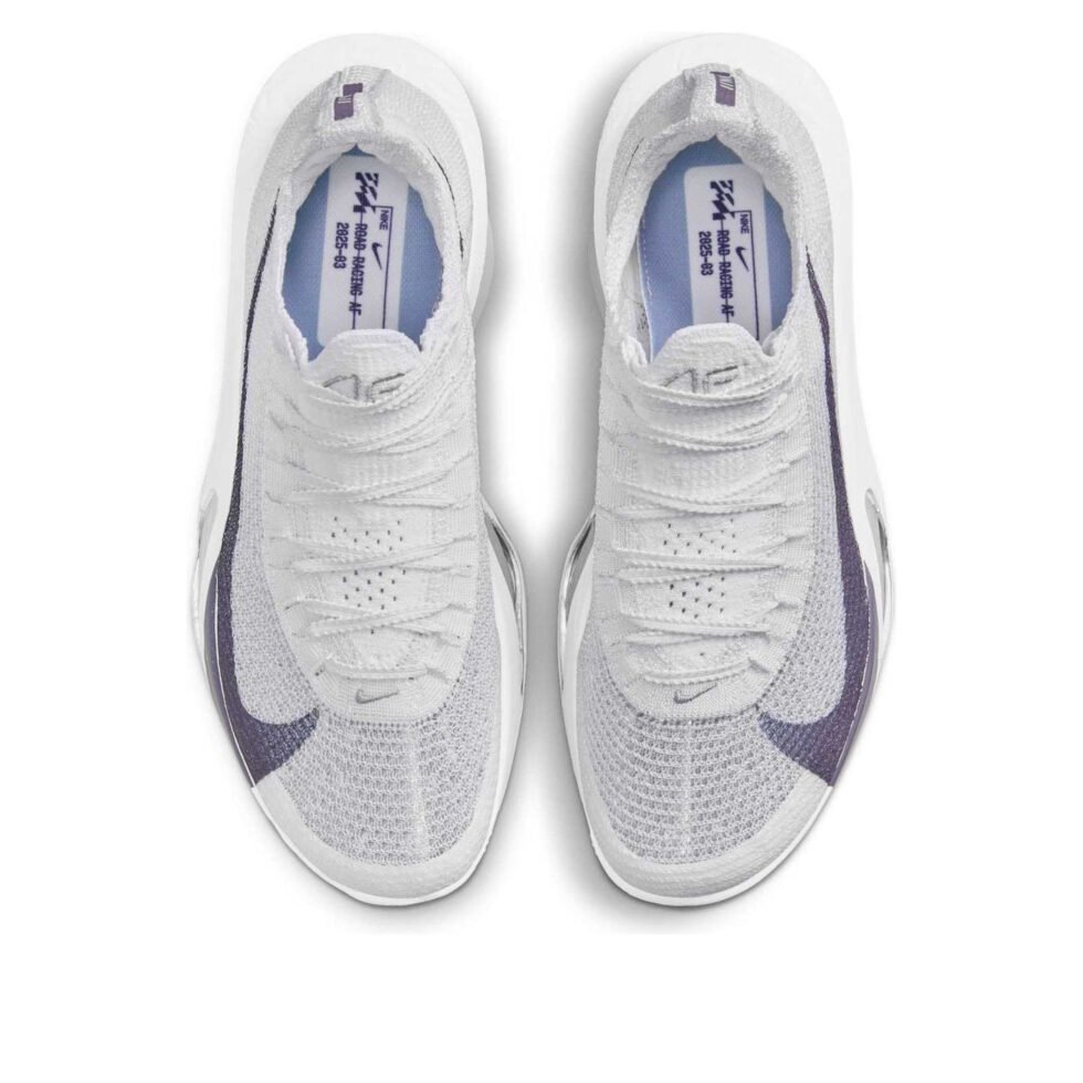 (WMNS) Nike ZoomX AlphaFly 3 'White Gridiron' FD8315-102 - Image 4