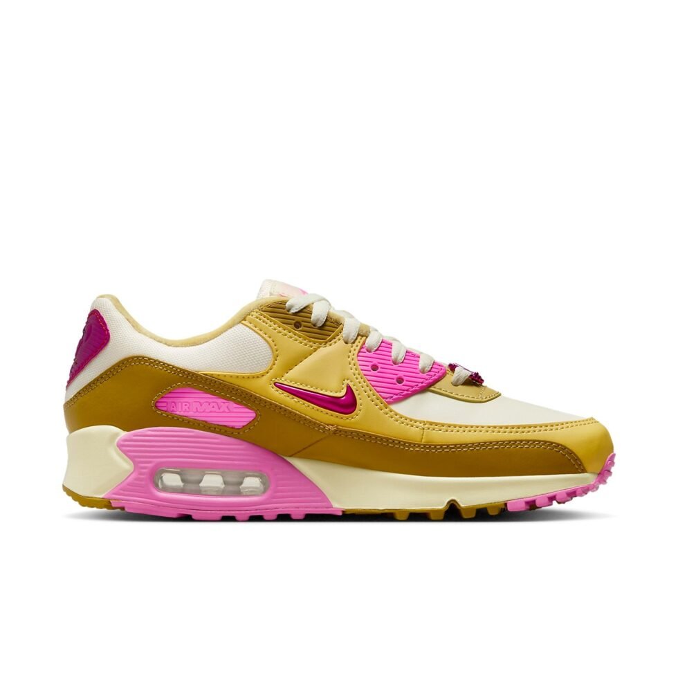 (WMNS) Nike Air Max 90 SE 'Dance - Bronzine Pink' FD8684-101 - Image 2