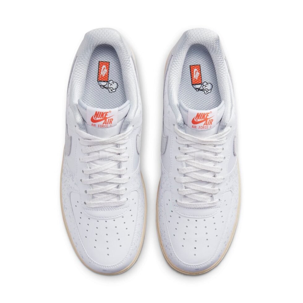 Nike Air Force 1 '07 'Spray Paint' FD9758-100 - Image 4