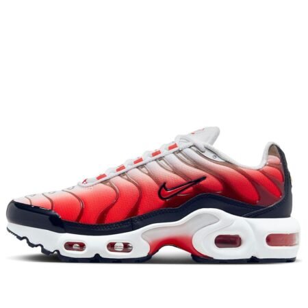 (GS) Nike Air Max Plus 'White Light Crimson' FD9768-100