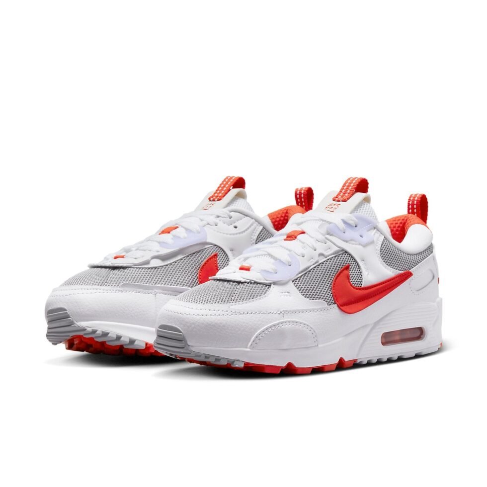 (WMNS) Nike Air Max 90 Futura 'White Picante Red' FD9865-100 - Image 3