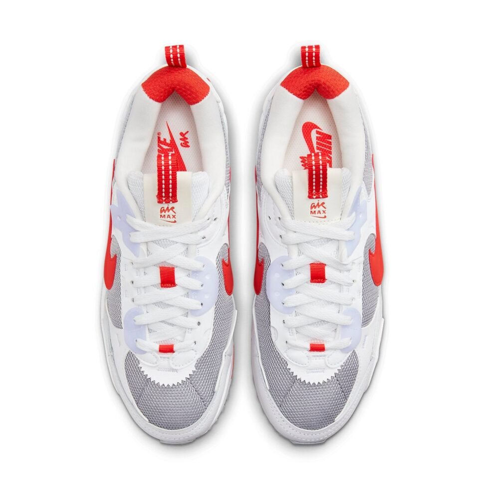 (WMNS) Nike Air Max 90 Futura 'White Picante Red' FD9865-100 - Image 4