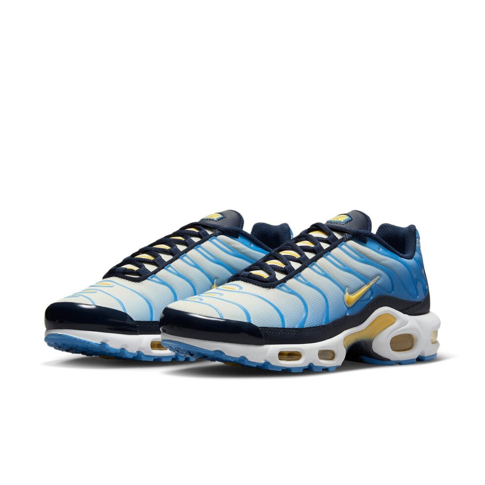 (WMNS) Nike Air Max Plus 'University Blue Topaz Gold' FD9871-400 - Image 3