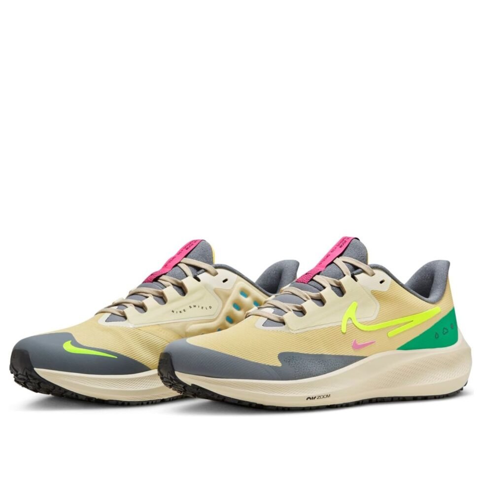 Nike Air Zoom Pegasus 39 Shield 'Team Gold Volt' FD9913-771 - Image 3