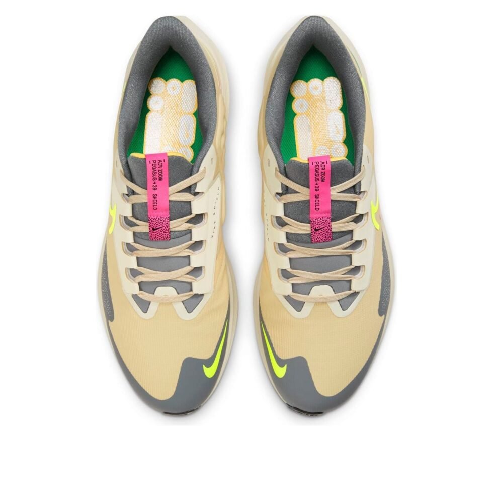 Nike Air Zoom Pegasus 39 Shield 'Team Gold Volt' FD9913-771 - Image 4