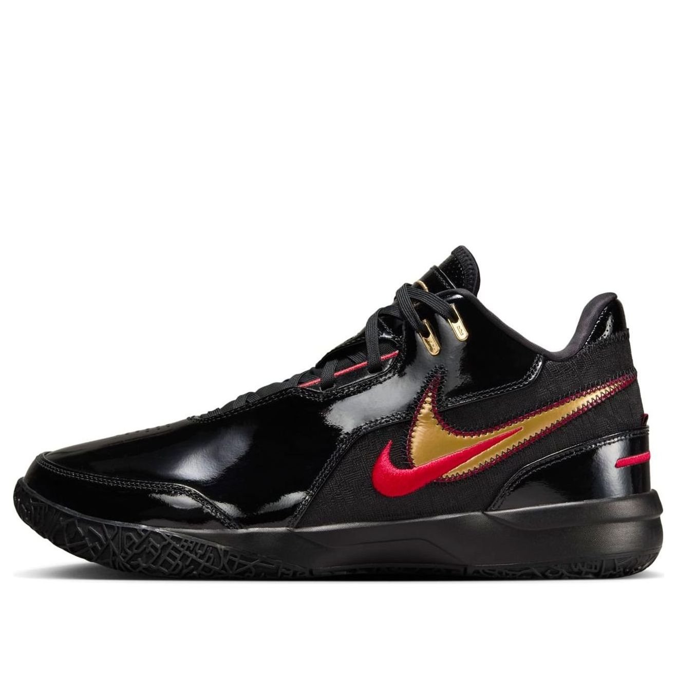 Nike Zoom LeBron NXXT Gen AMPD 'Black University Red Gold' FJ1566-001