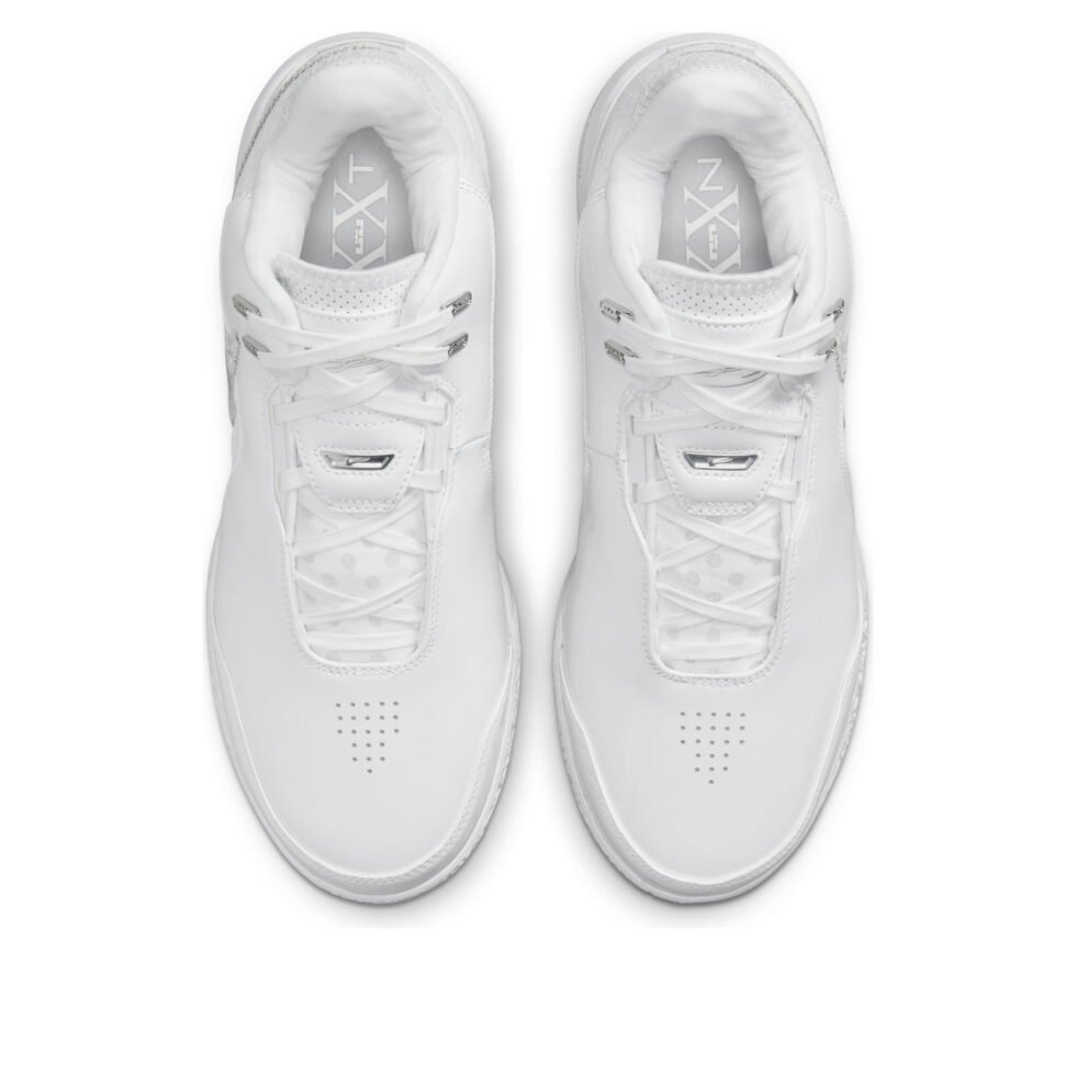 Nike Zoom Lebron Nxxt Gen 'White Silver' FJ1567-102 - Image 2