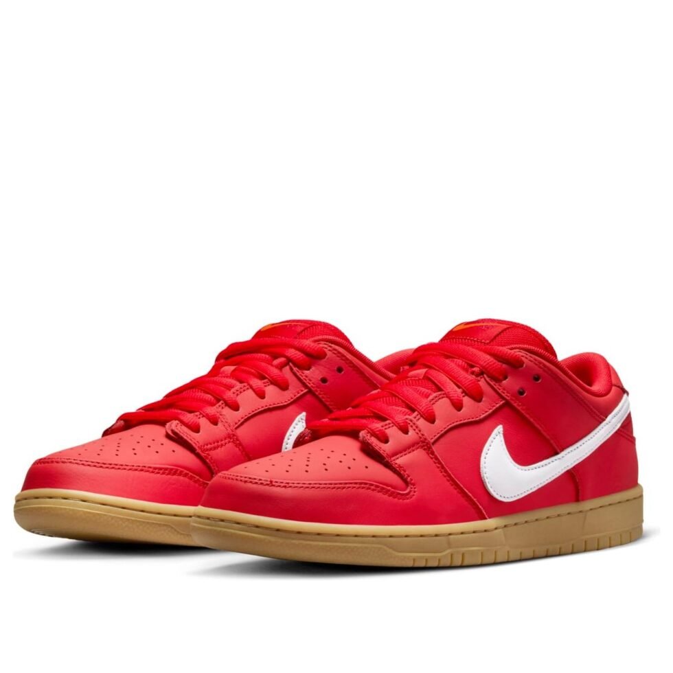 Nike SB Dunk Low 'University Red Gum' FJ1674-600 - Image 2