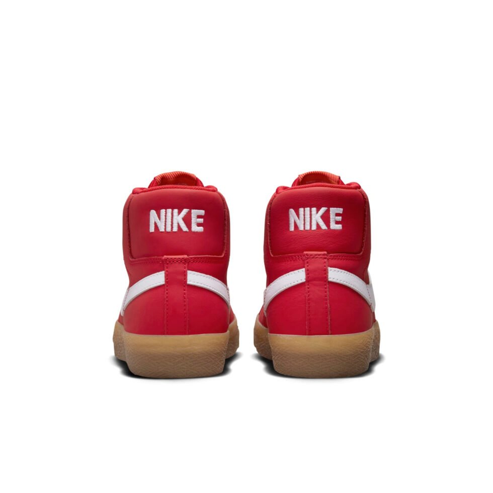 Nike SB Blazer Mid Orange Label 'Red Gum' FJ1680-600 - Image 5