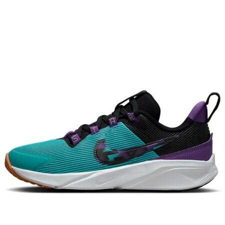 (PS) Nike Star Runner 4 SE Shoes 'Teal Black Purple Cosmos' FJ1806-300
