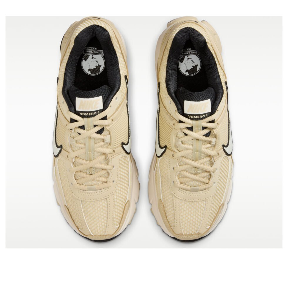 Nike Air Zoom Vomero 5 'Gold White Black' FJ2028-700 - Image 2