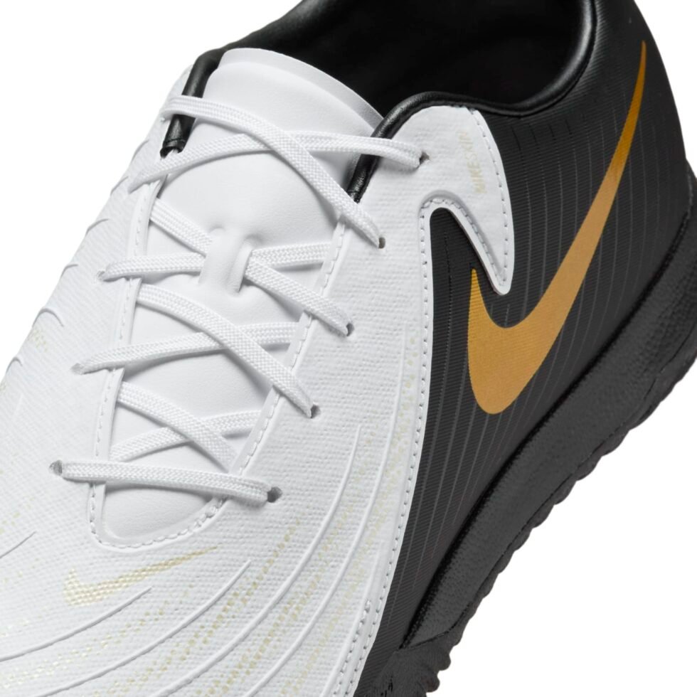 Nike Phantom GX 2 Academy IC 'White Metallic Gold Black' FJ2581-100 - Image 7