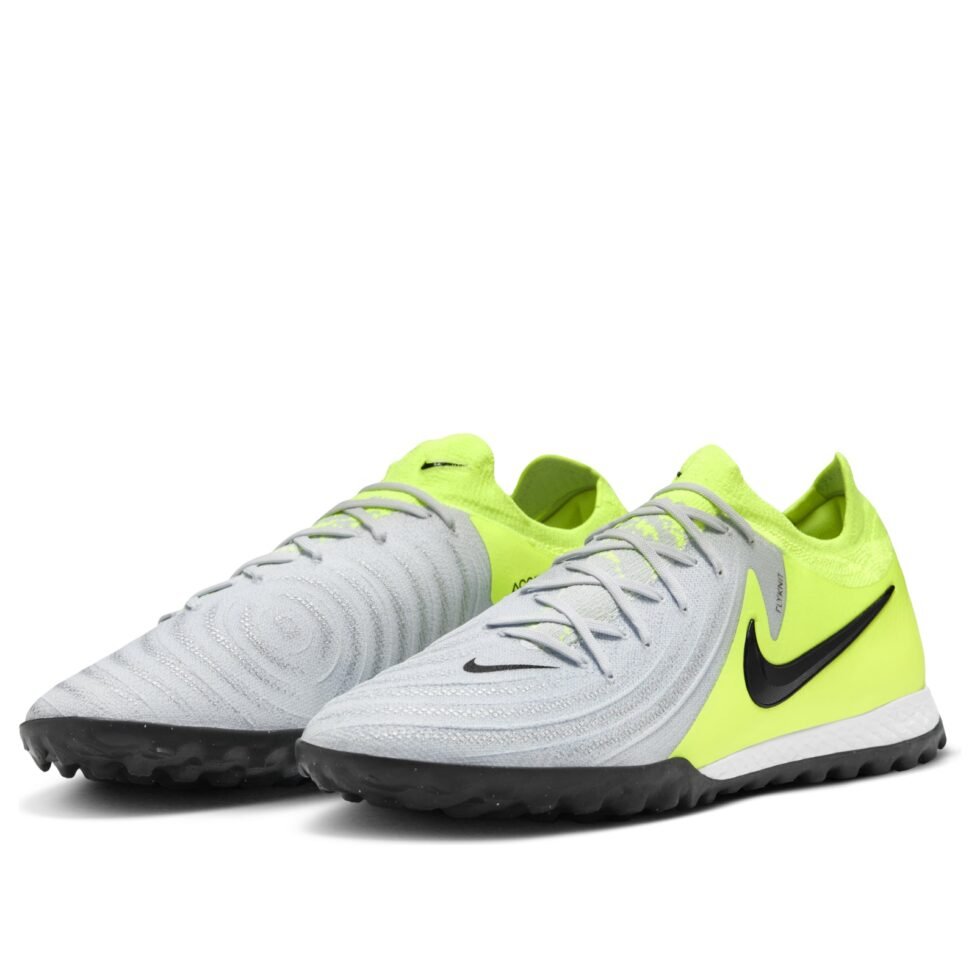Nike Phantom GX II Pro TF 'Silver Volt Black' FJ2583-003 - Image 4
