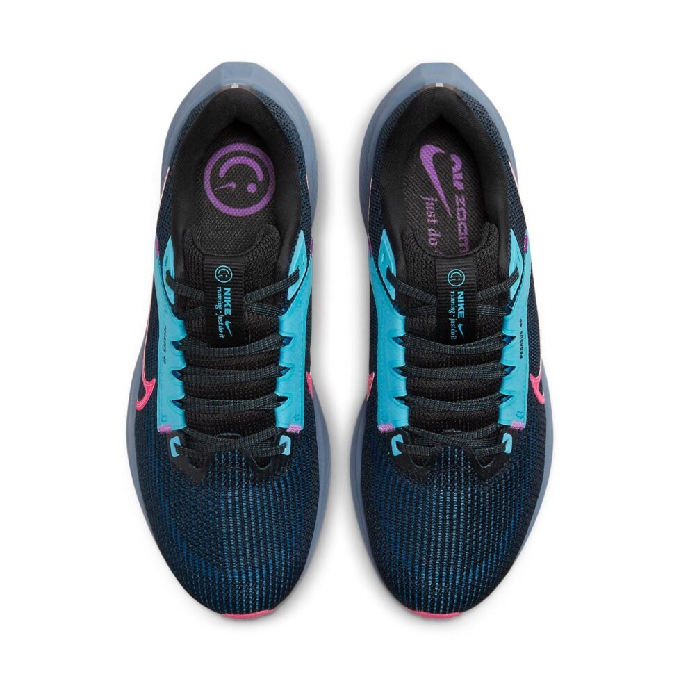 (WMNS) Nike Air Pegasus 40 SE 'Black Pink Green Abyss' FJ2974-001 - Image 3