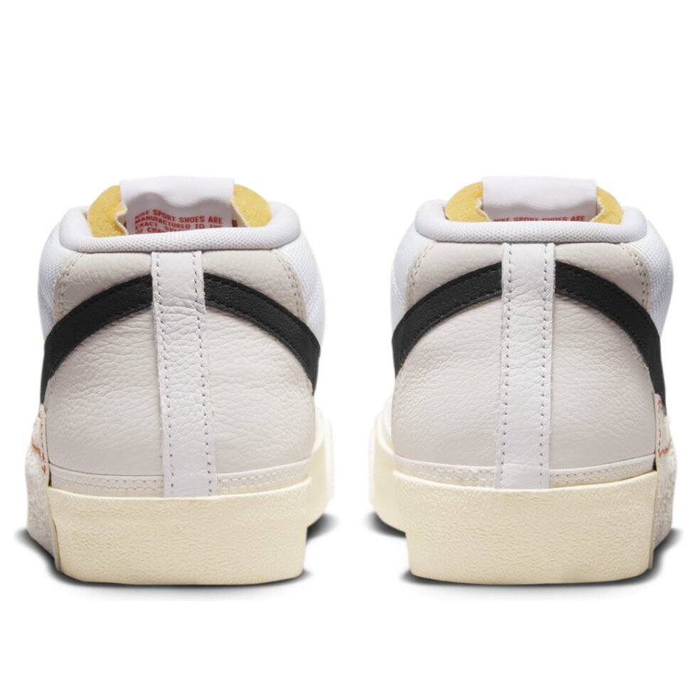 Nike Blazer Low Pro Club 'White Black' FJ3694-100 - Image 3