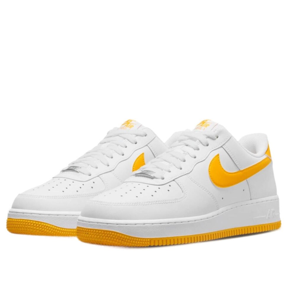 Nike Air Force 1 Low 'White University Gold' FJ4146-105 - Image 3