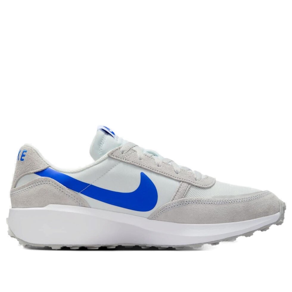Nike Waffle NAV 'Flat Silver Hyper Royal' FJ4195-005 - Image 2