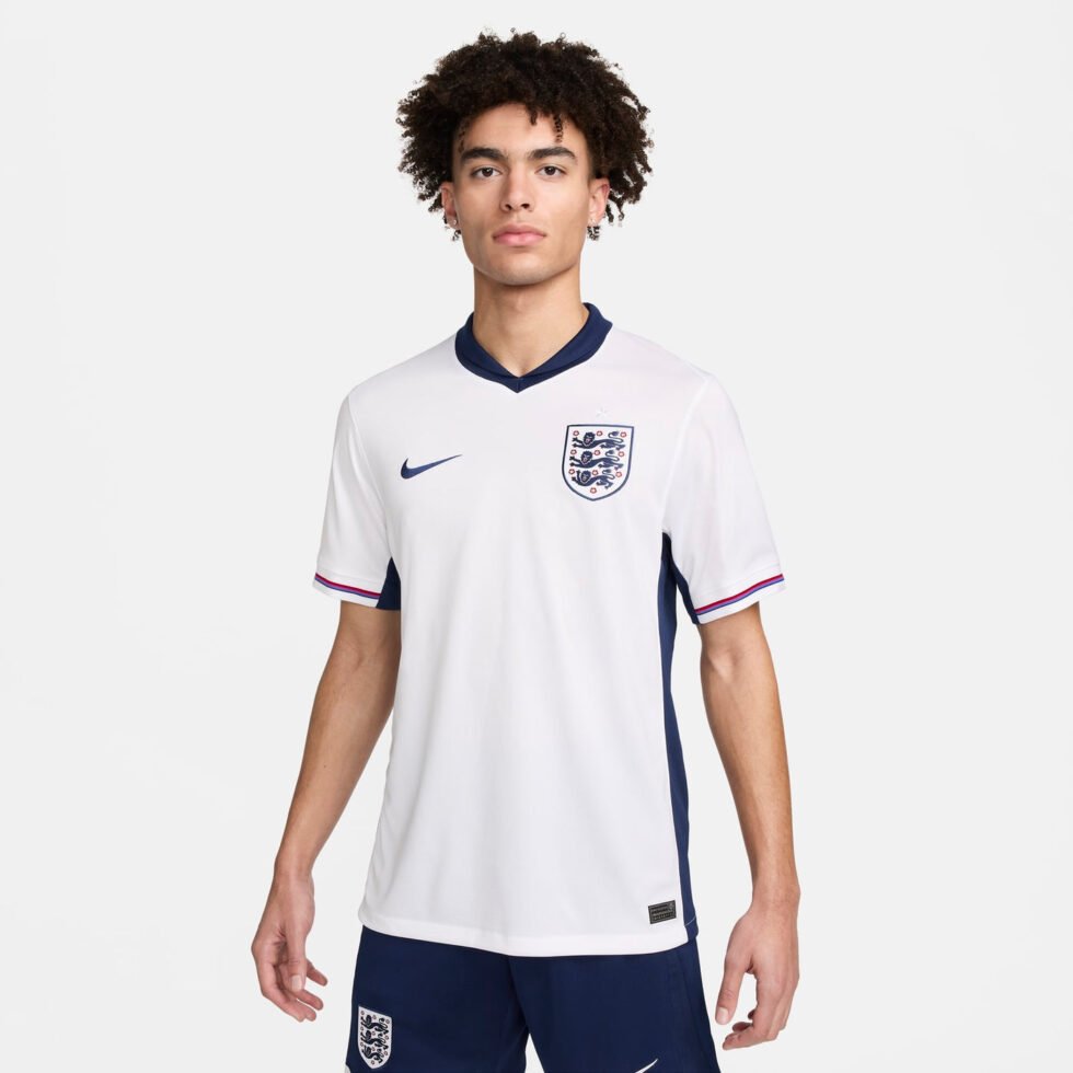 Nike England Men's Team 24/25 Stadium Home Soccer Jersey 'White' FJ4285-100 - Image 3