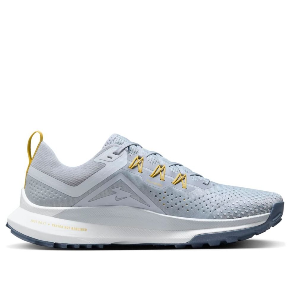 Nike React Pegasus Trail 4 'Wolf Grey Saturn Gold' FJ4733-001 - Image 2